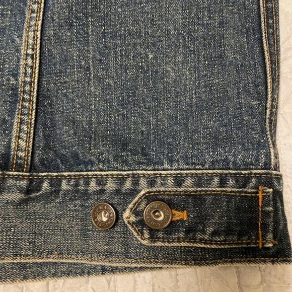 Gap Ladies Blue Demin Jean Jacket size small. - Picture 8 of 13